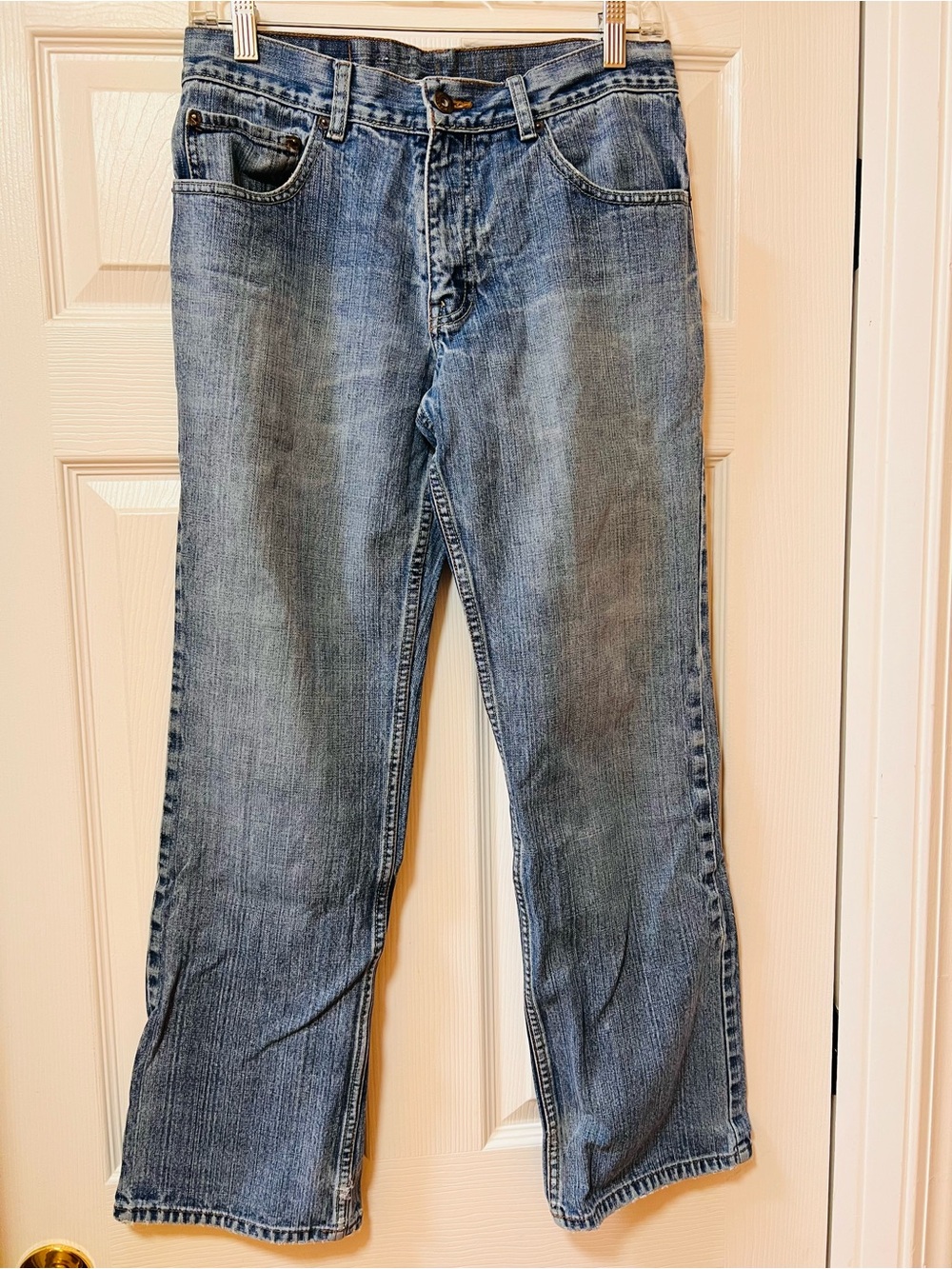 Classic Men's Blue Denim Jeans